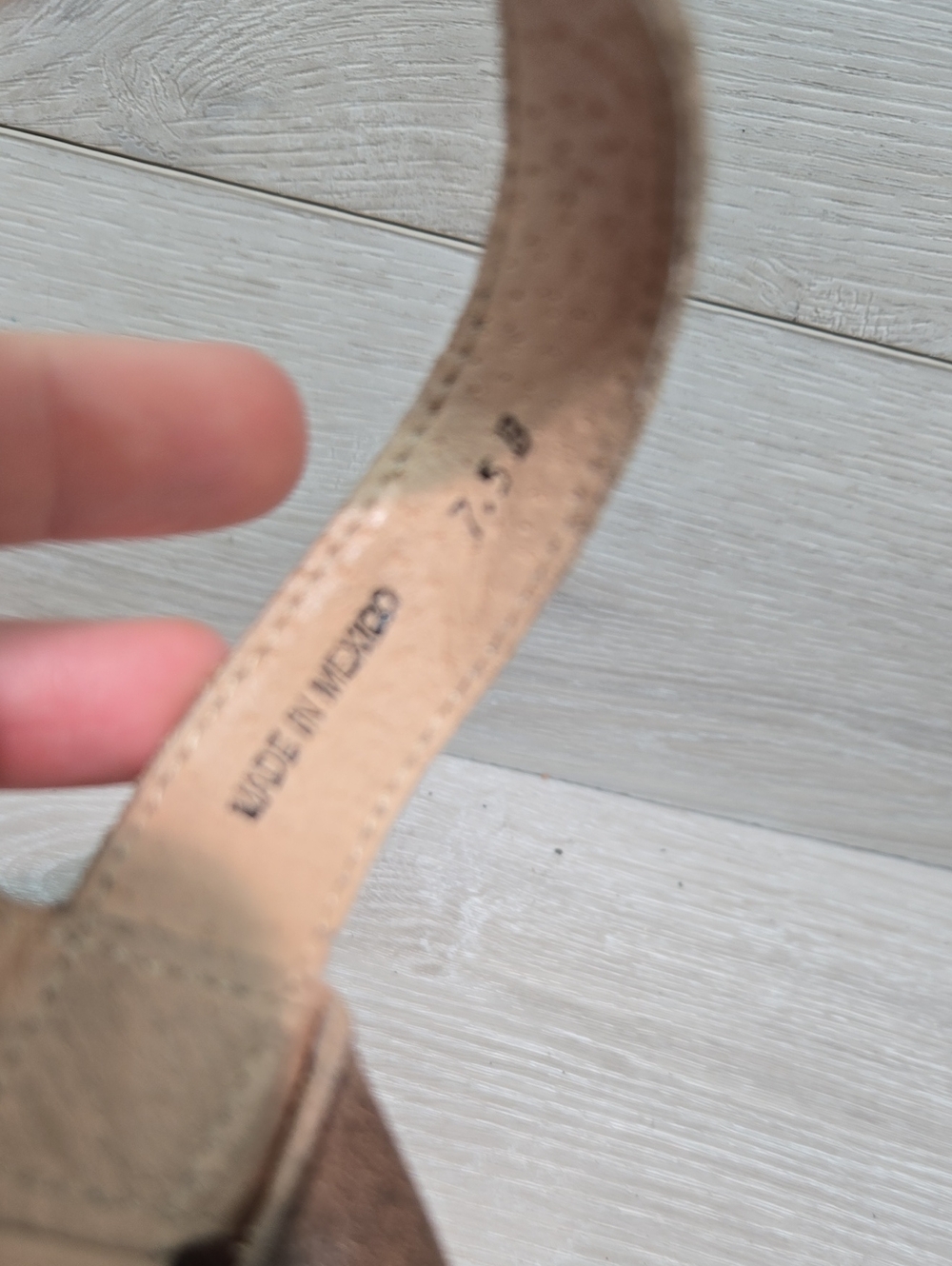 Bed Stue Womens "Like New" Two-Tone Brown& Black Platform Sandals Shoes Sz 7.5 — image 5 of 8